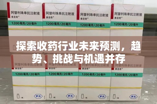 襄阳探索收药行业未来预测，趋势、挑战与机遇并存