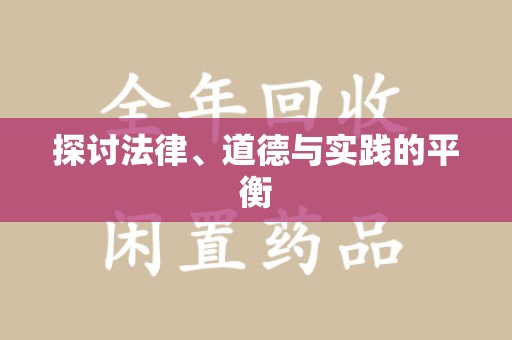 襄阳探讨法律、道德与实践的平衡