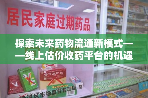 襄阳探索未来药物流通新模式——线上估价收药平台的机遇与挑战